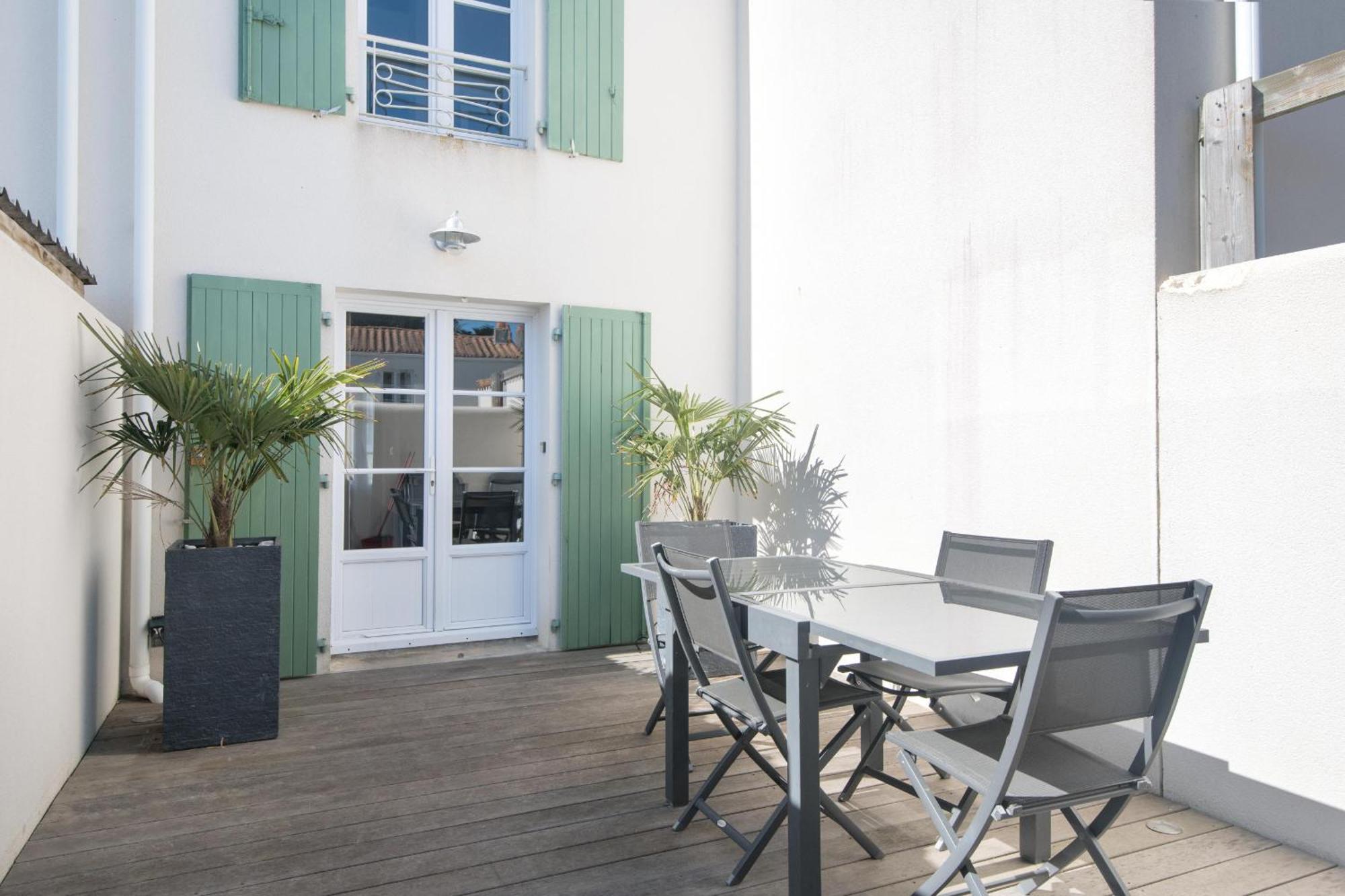 Appartement Valene La Flotte Bagian luar foto
